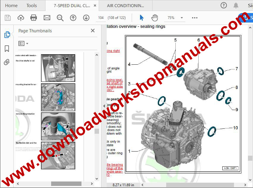 Skoda Karoq repair manual